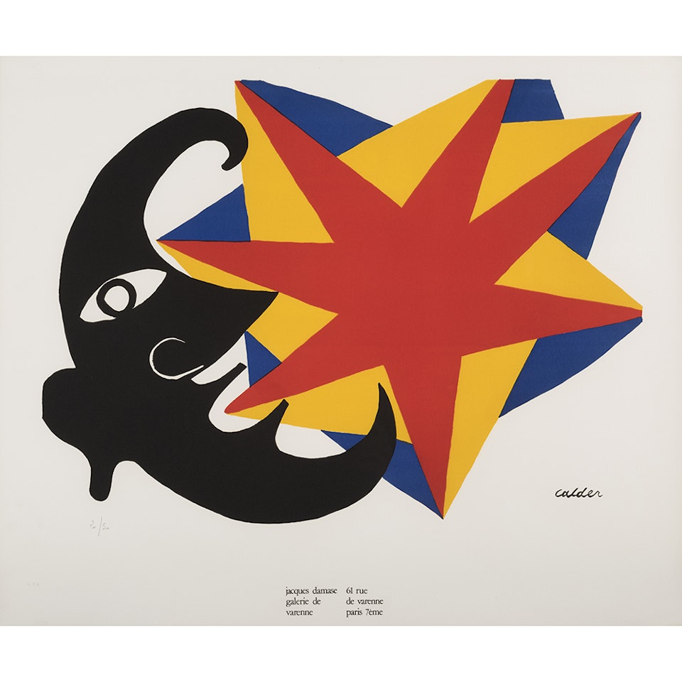 For Jacques Damase by Alexander Calder