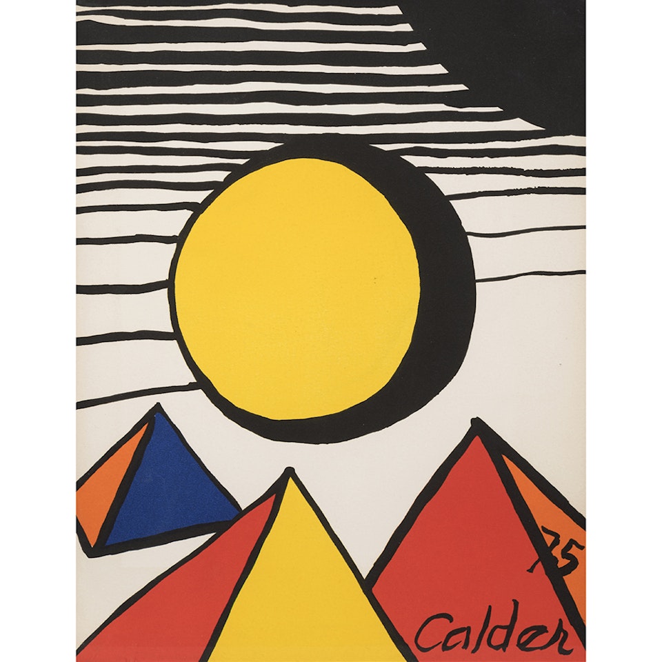 Small composition by Alexander Calder