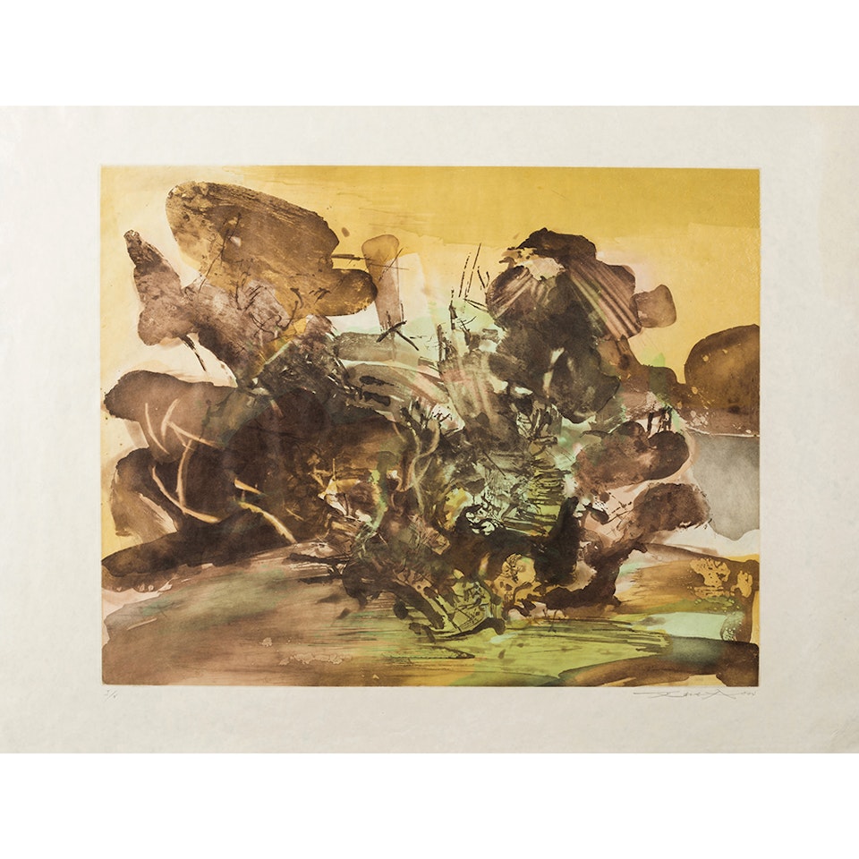 Engraving 262 by Zao Wou-Ki