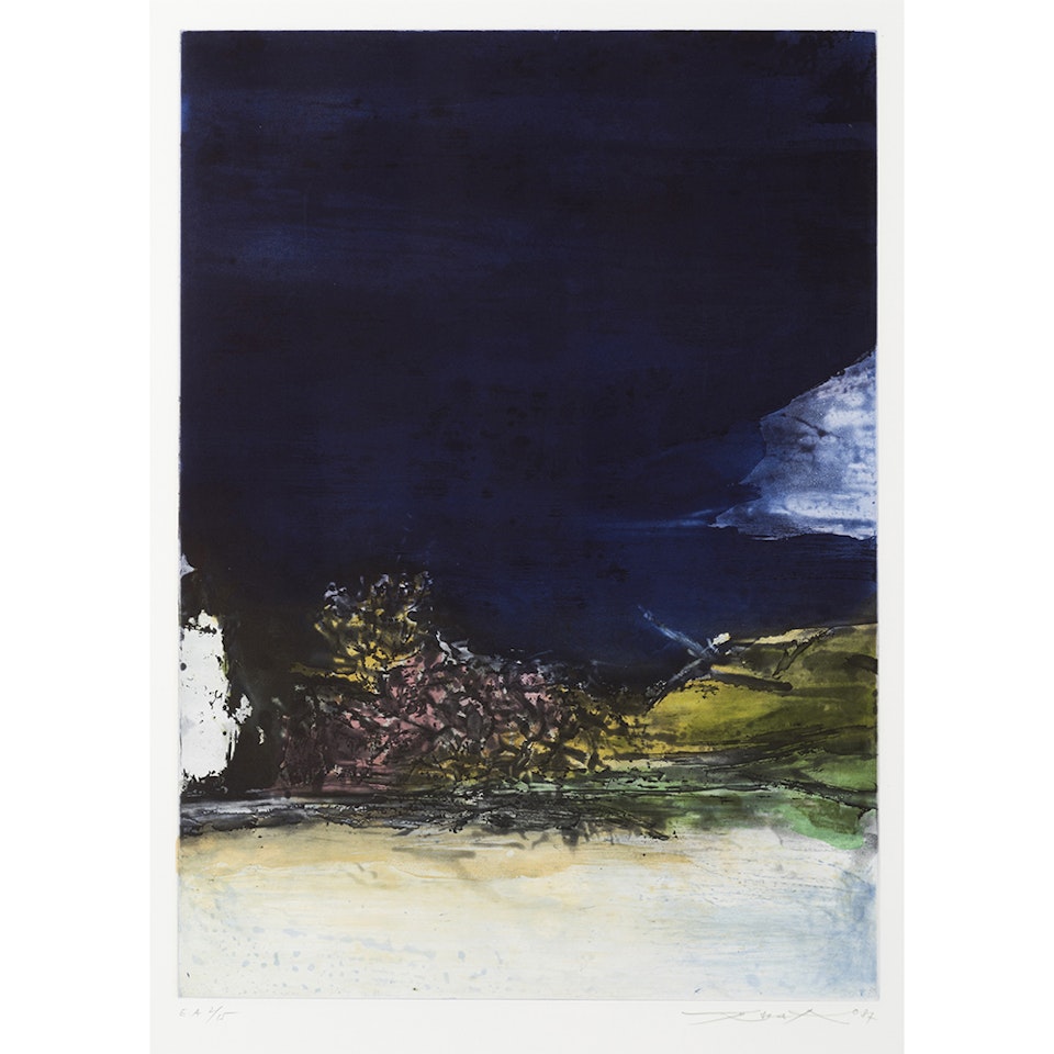 Engraving 332 by Zao Wou-Ki