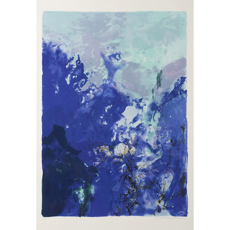 Olympic suite by Zao Wou-Ki