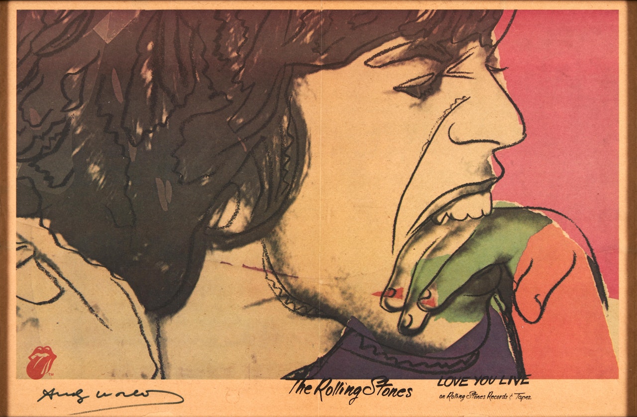 The Rolling Stones, Love You Live by After Andy Warhol