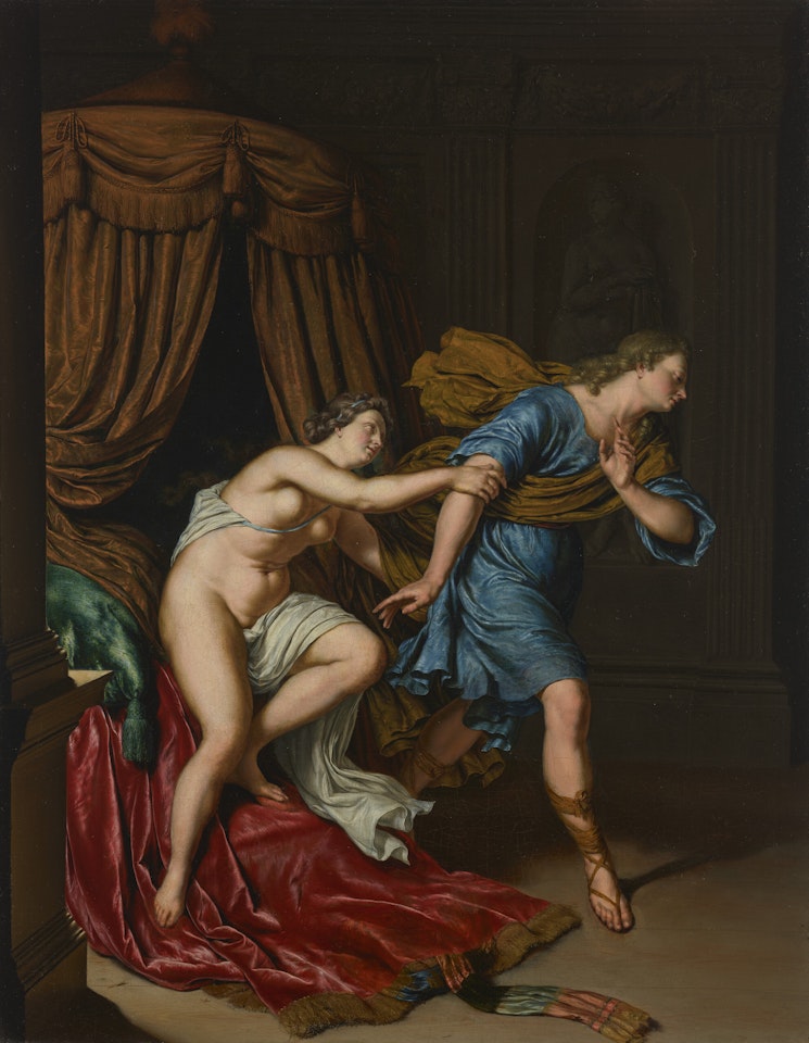 Joseph and Potiphar"s wife by Willem van Mieris