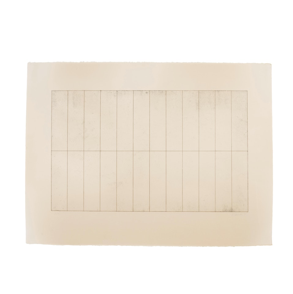 Untitled, from Ten Days by Brice Marden