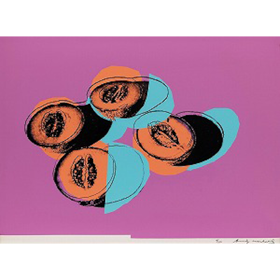 Cantaloupes; from Space Fruit: Still Lifes (F. & S. Ⅱ.198) by Andy Warhol