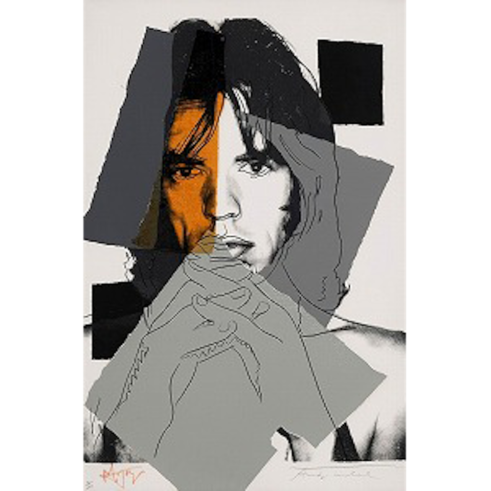 Mick Jagger (F. & S. Ⅱ.147) by Andy Warhol