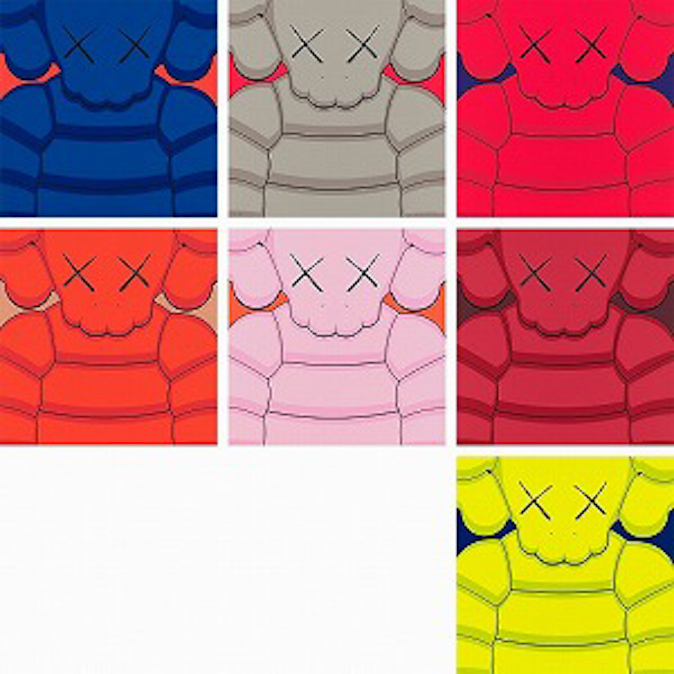 What Party (Complete set of 7) by Kaws