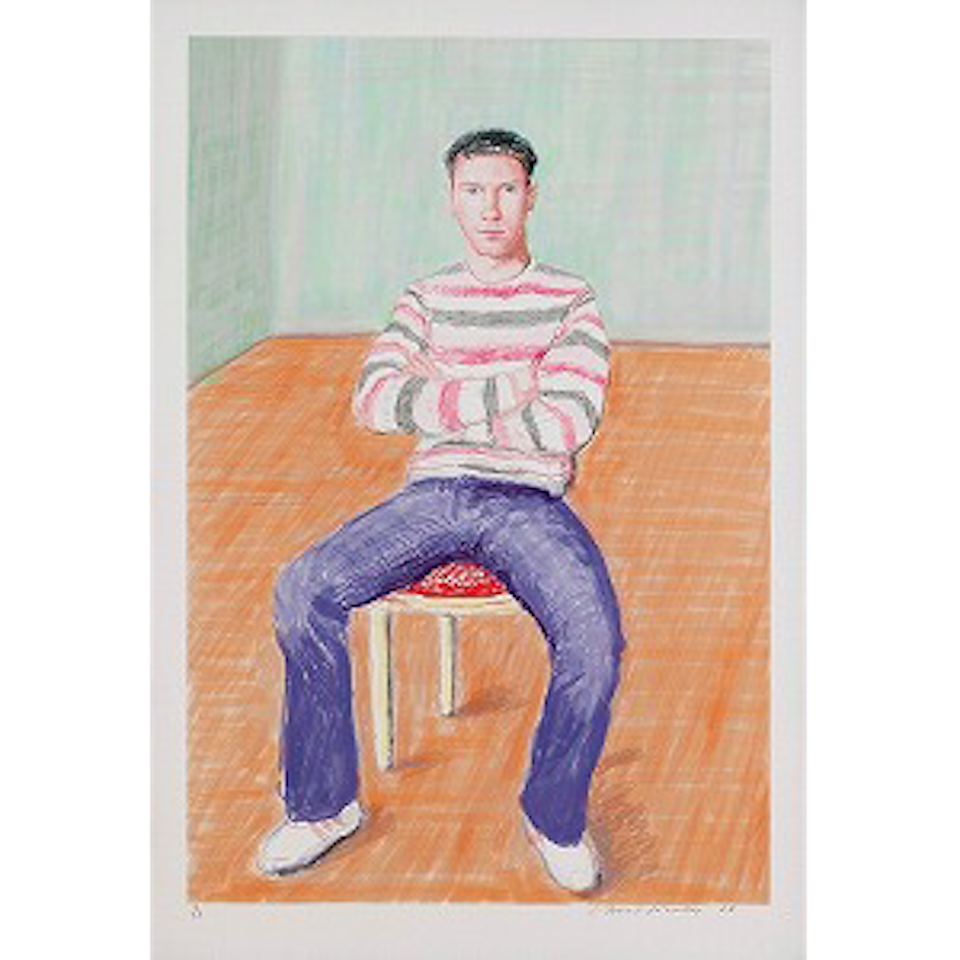 Jamie McHale 1 by David Hockney