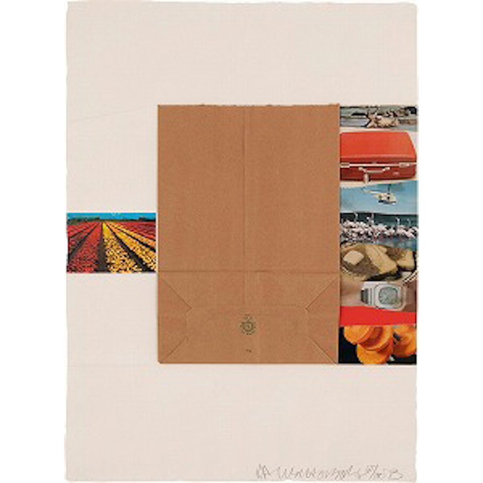 Plot, from Reality and Paradoxes by Robert Rauschenberg