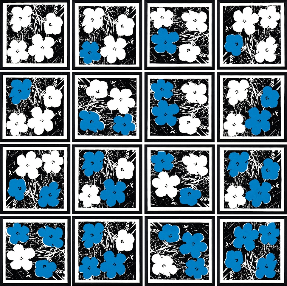 Andy Warhol, "Flowers" by Richard Pettibone