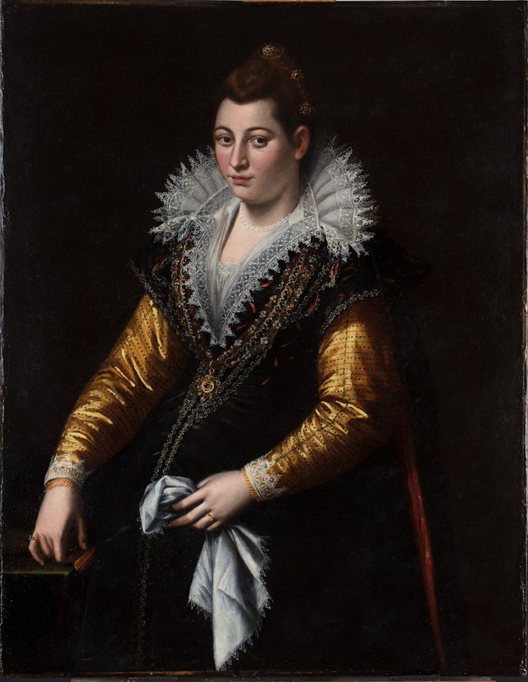 Portrait of a Pregnant Woman, Possibly a Self-Portrait by Lavinia Fontana