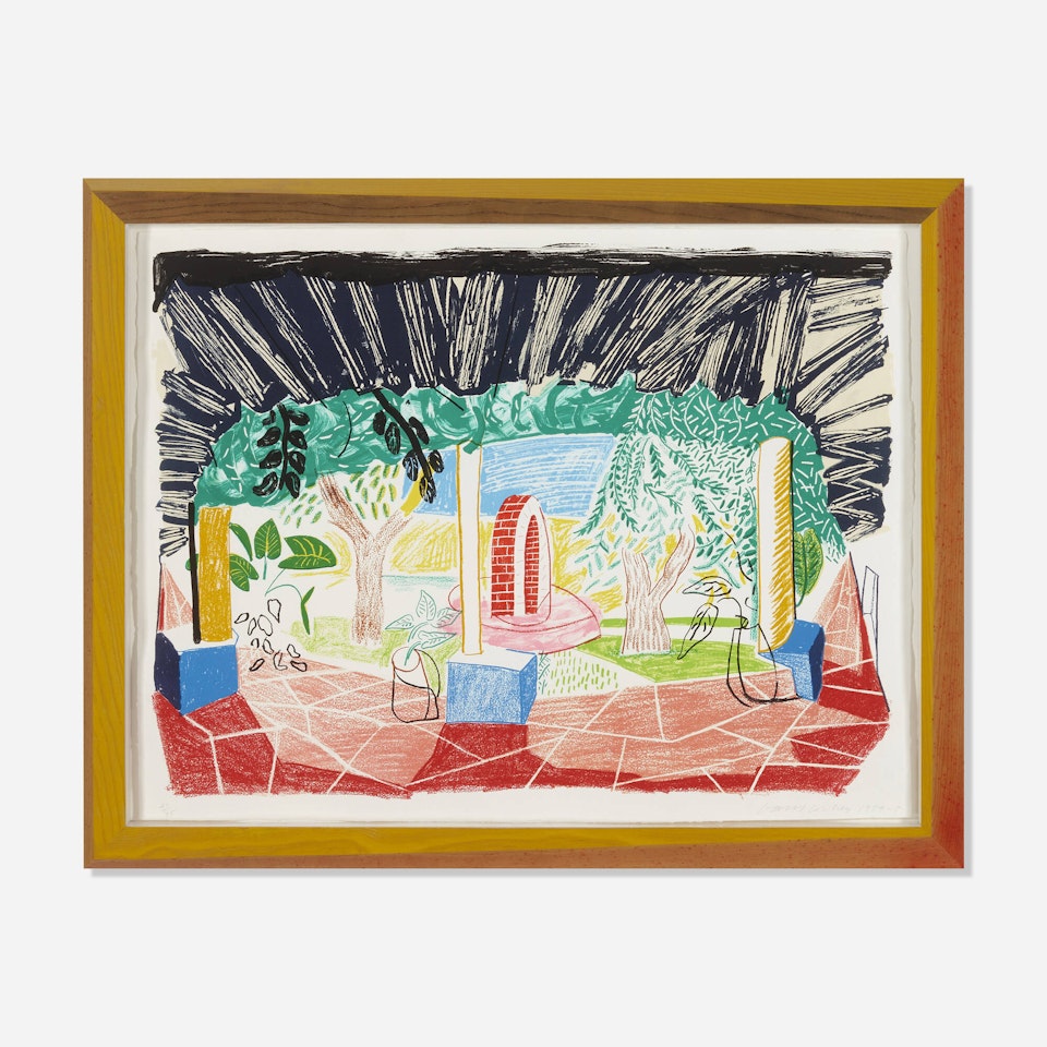 Views of Hotel Well I (from the Moving Focus series) by David Hockney