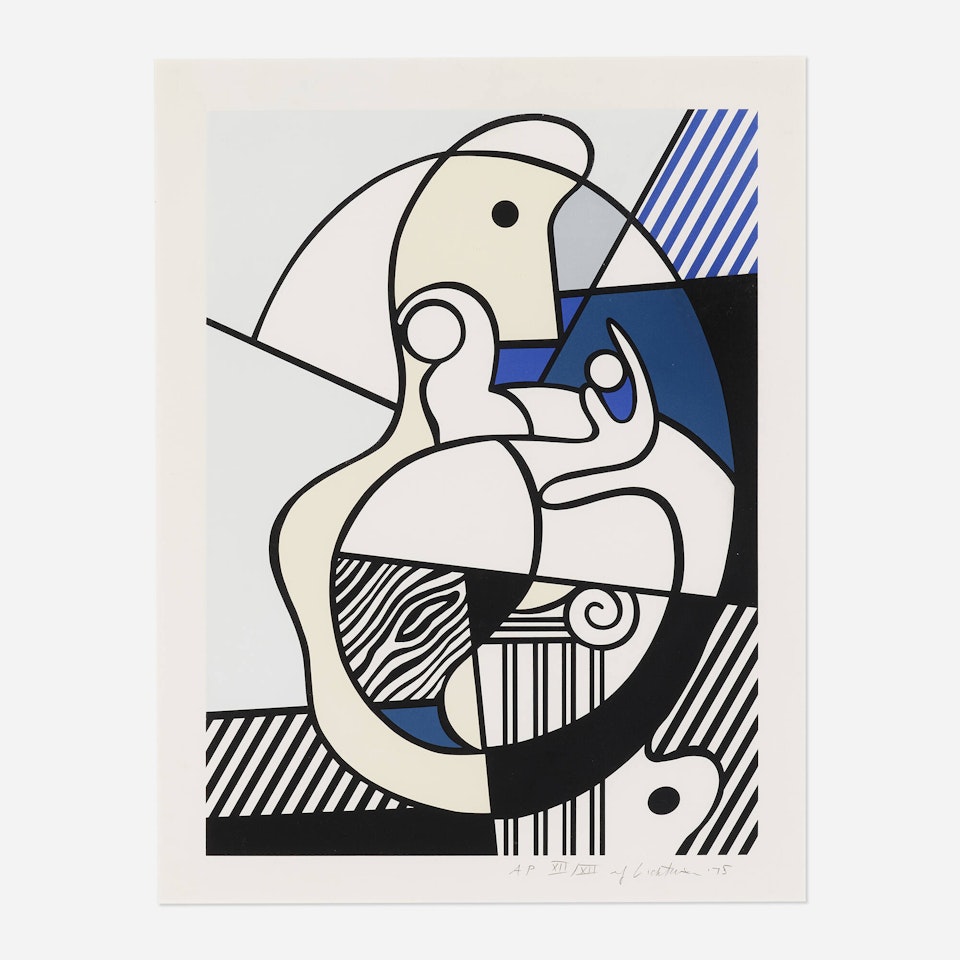 Homage to Max Ernst by Roy Lichtenstein