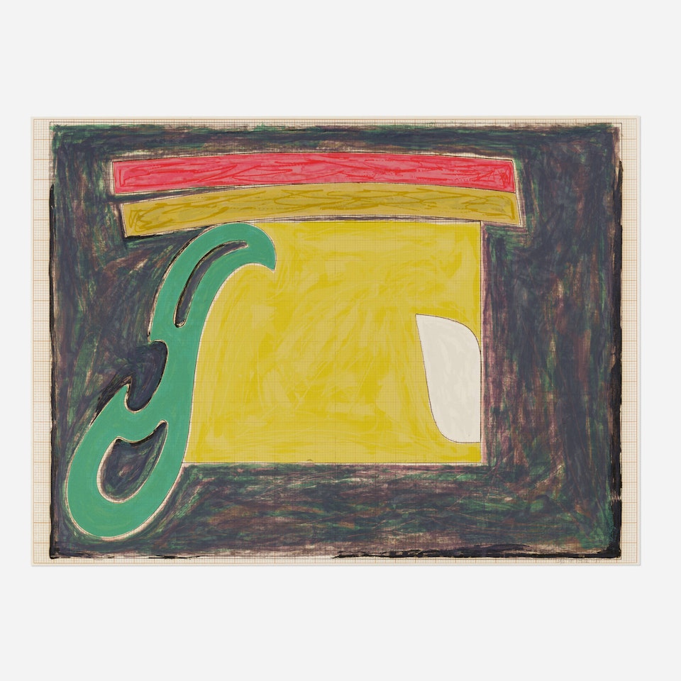 Mysterious Bird of Ulieta (from the Exotic Bird series) by Frank Stella