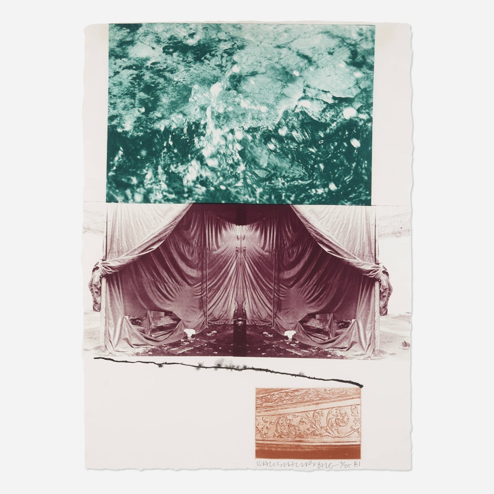 Aquafix by Robert Rauschenberg