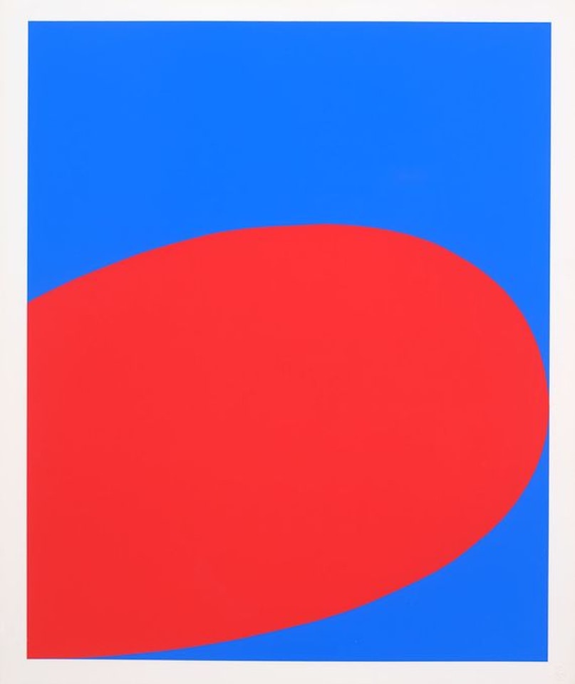 Red Blue from Ten Works x Ten Painters by Ellsworth Kelly