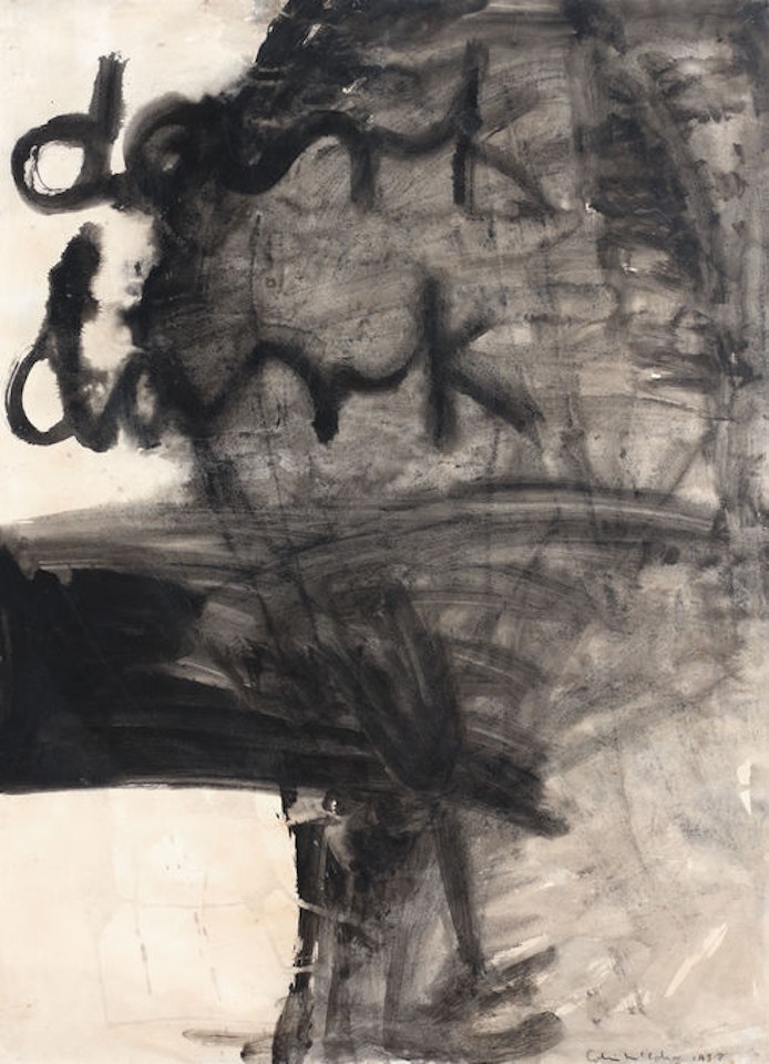 Dark, dark by Colin Mccahon