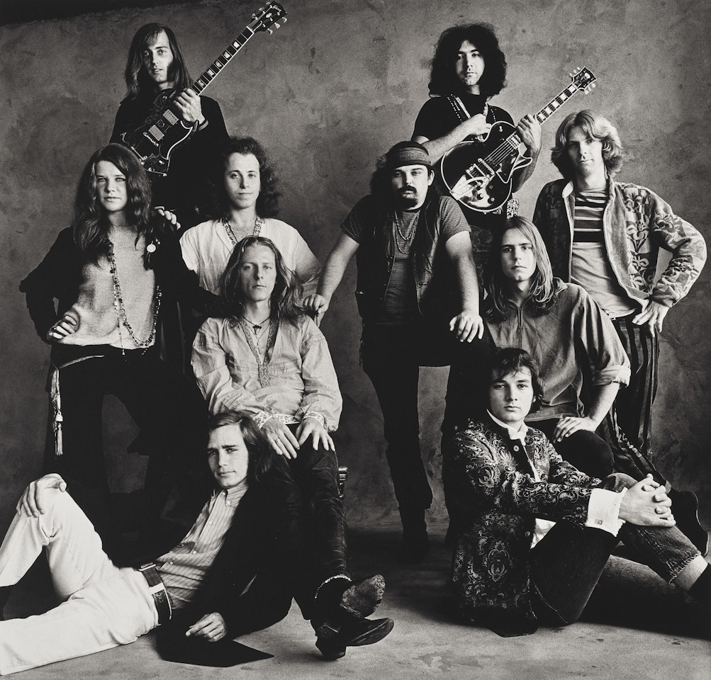 Rock Groups, San Francisco, (Big Brother and the Holding Company and The Grateful Dead) by Irving Penn