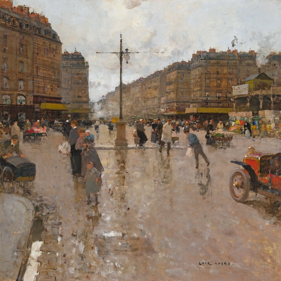 Avenue de la Republique, Paris by Luigi Loir