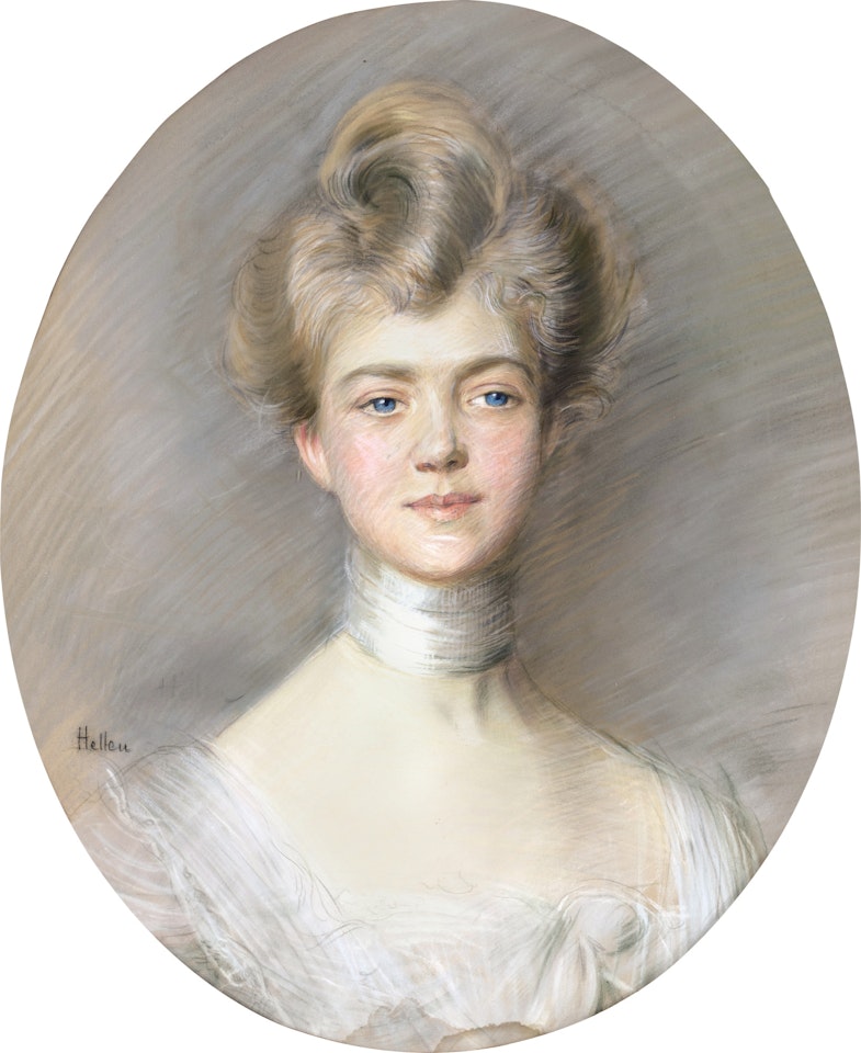 Portrait of Anna Harriman Sands Rutherfurd Vanderbilt by Paul César Helleu