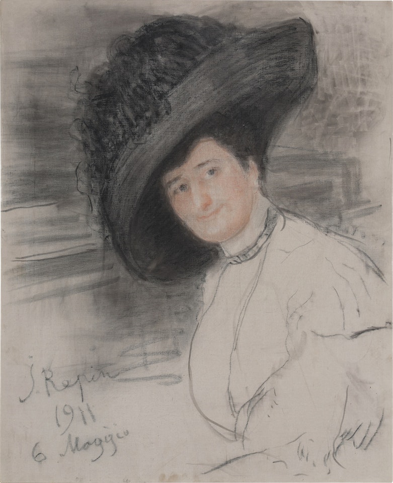 Portrait of an Elegant Lady by Ilya Yefimovich Repin