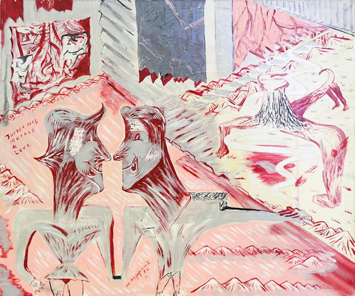 Judder Bars, Murals and Love by Bill Hammond
