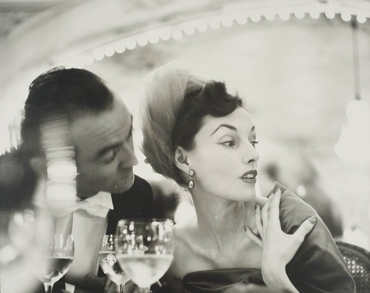 Elise Daniels, Turban by Paulette, Pre-Catelan, Paris, August 1948 by Richard Avedon