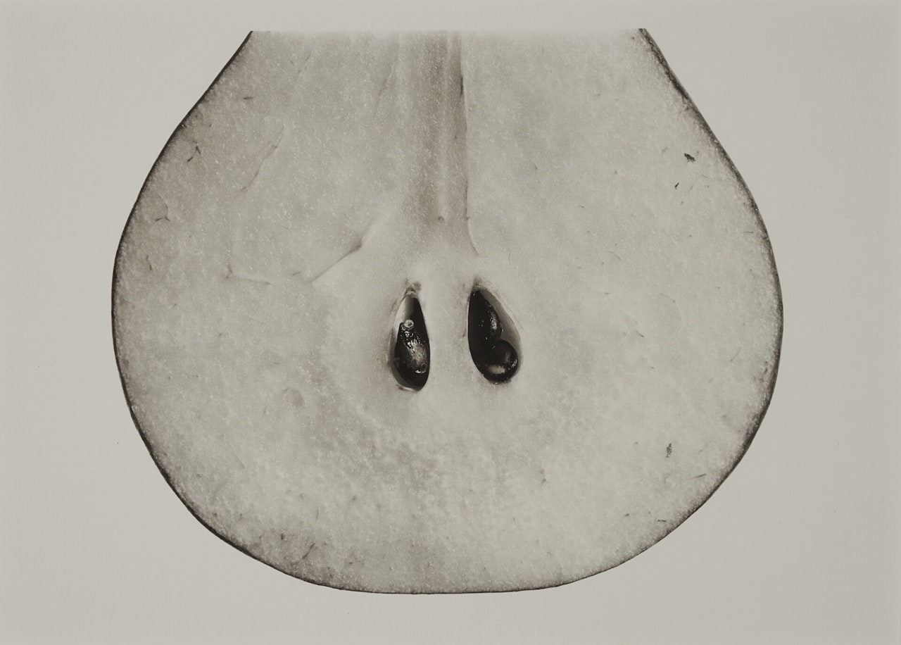 Pear with Seeds (A), New York by Irving Penn