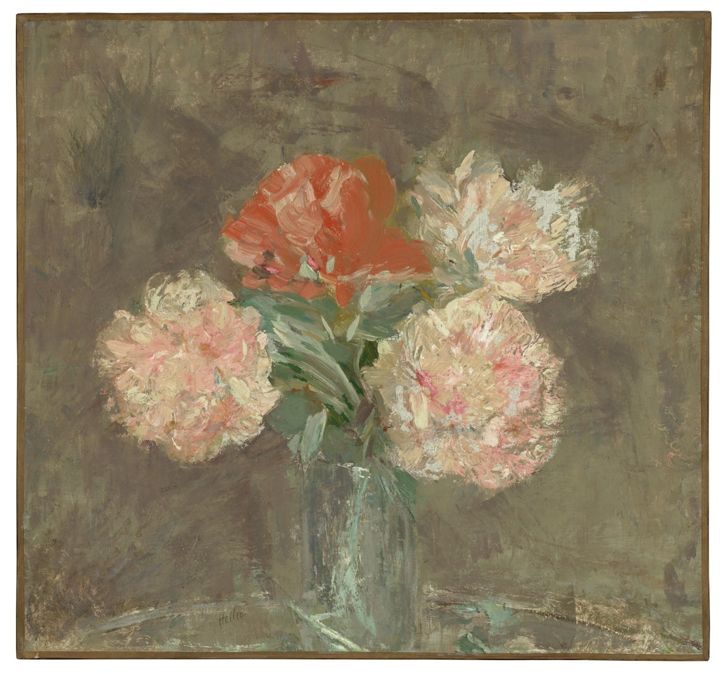 Pivoines dans un vase by Paul César Helleu