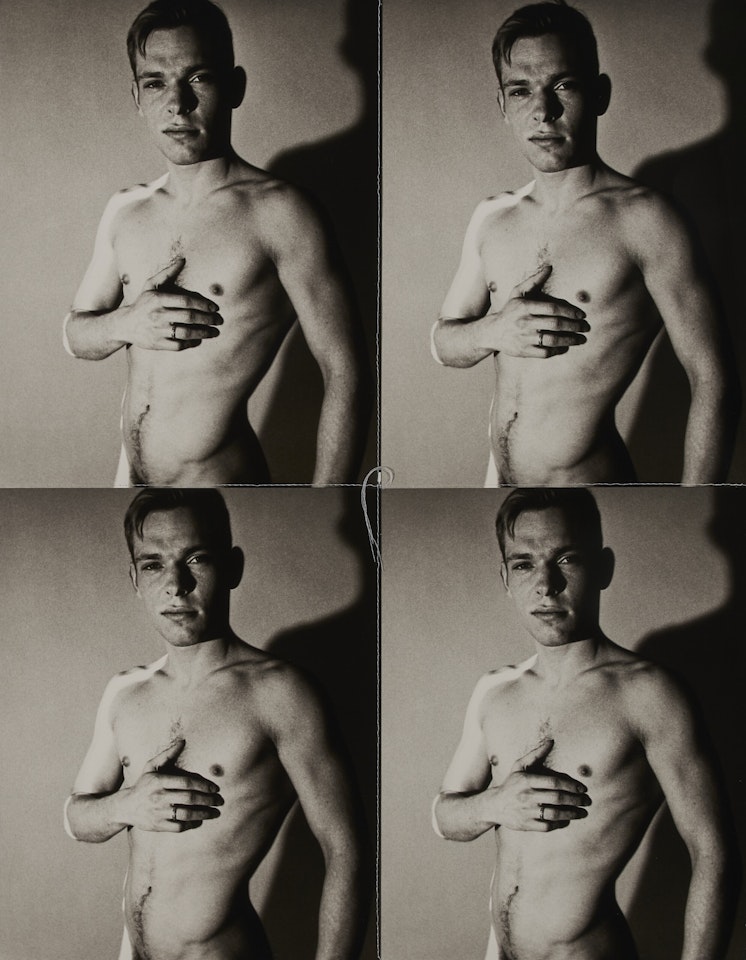 Male Nude (Stitched Photos) by Andy Warhol