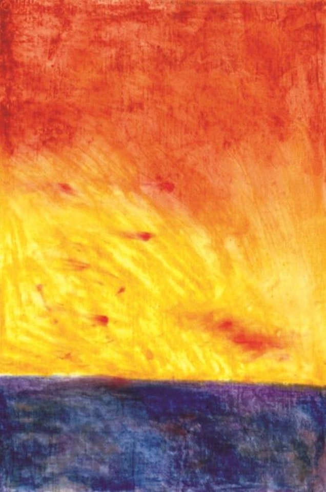 View from the Top of the Cliff by Colin Mccahon