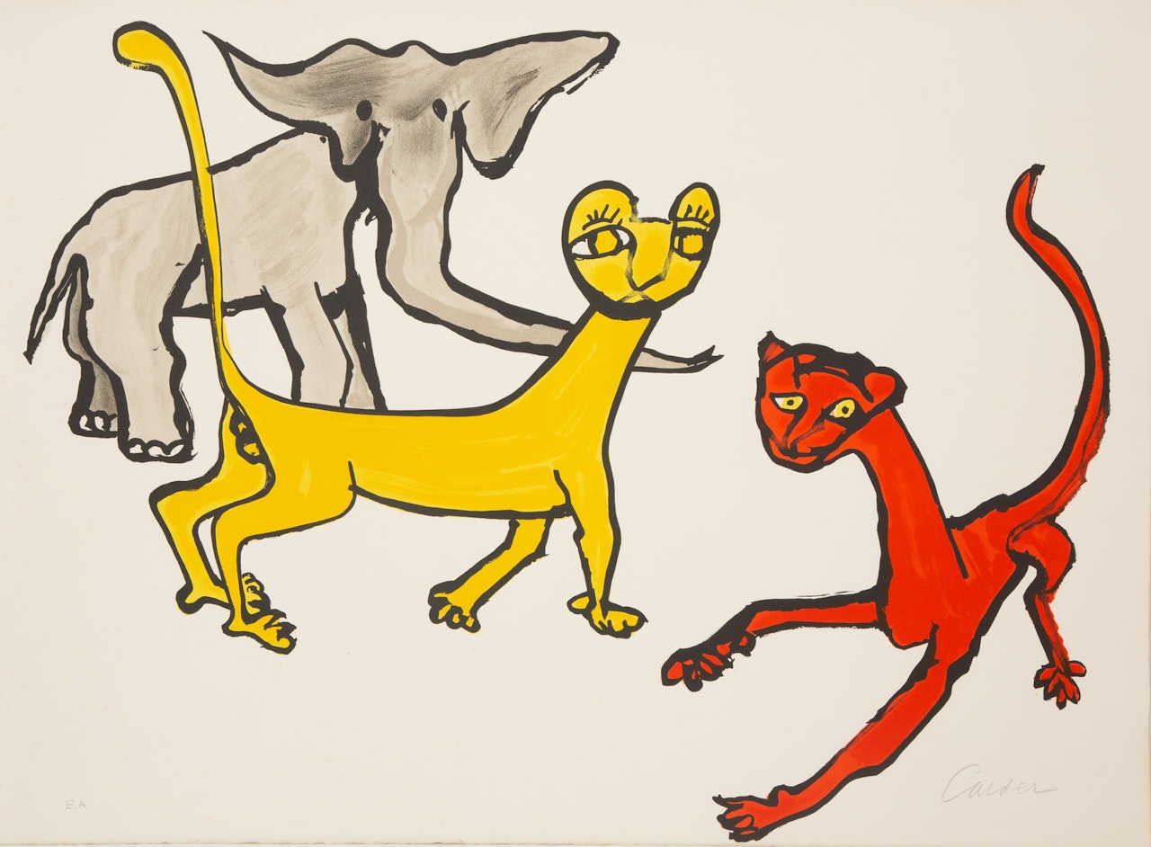 Animals (from Our Unfinished Revolution) by Alexander Calder