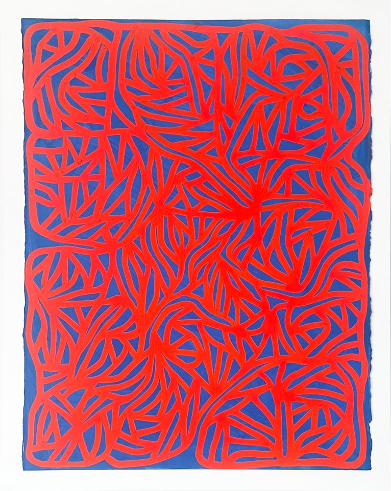 Irregular Grid by Sol LeWitt