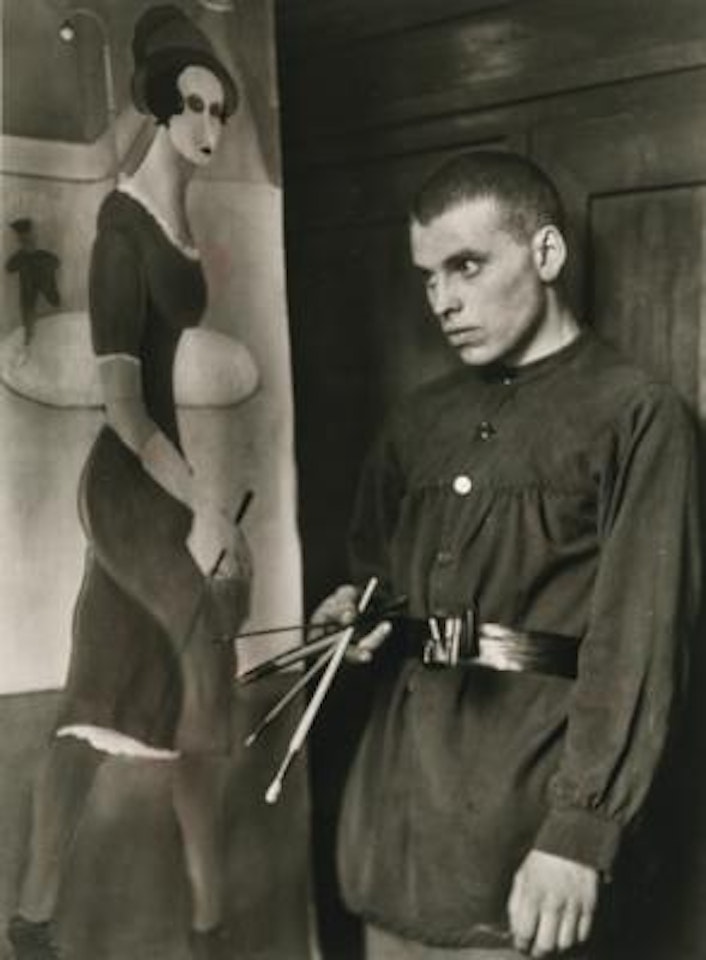 Der Maler Gottfried Brockmann by August Sander