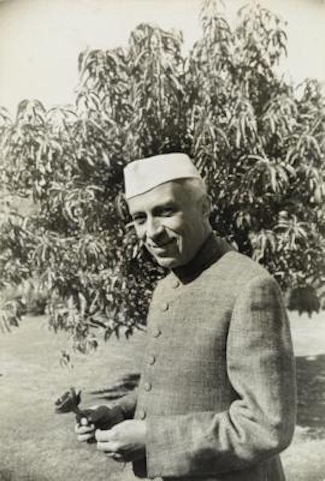 Pandit Nehru (1947-64 India’s first Prime Minister) by Henri Cartier-Bresson