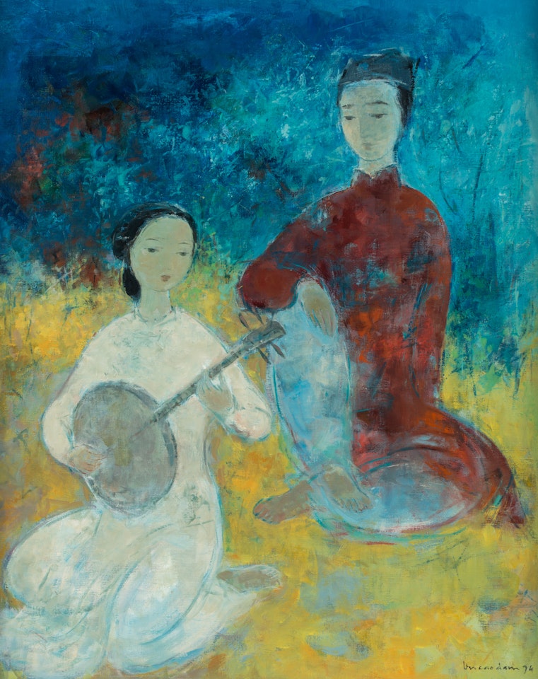 Les musiciens by Vu Cao Dam