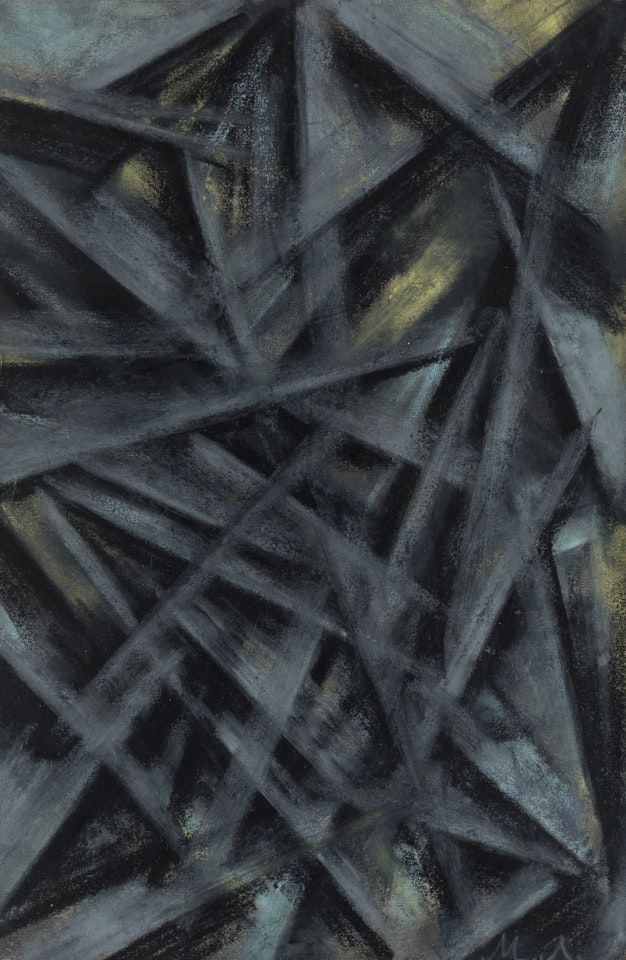 Composition by Mikhail Larionov