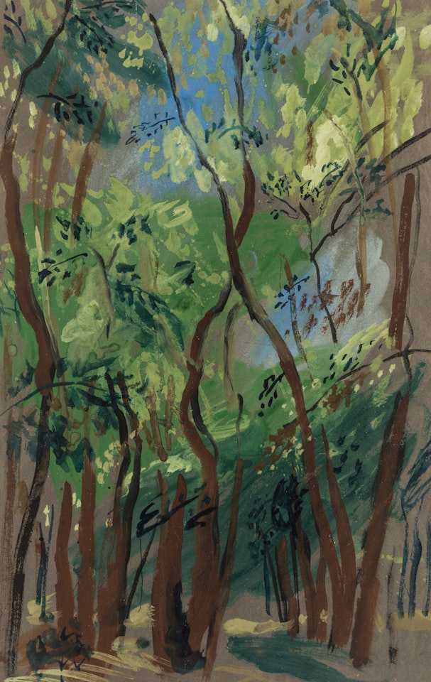 Le Jardin du Luxembourg, Paris by Pavel Tchelitchew
