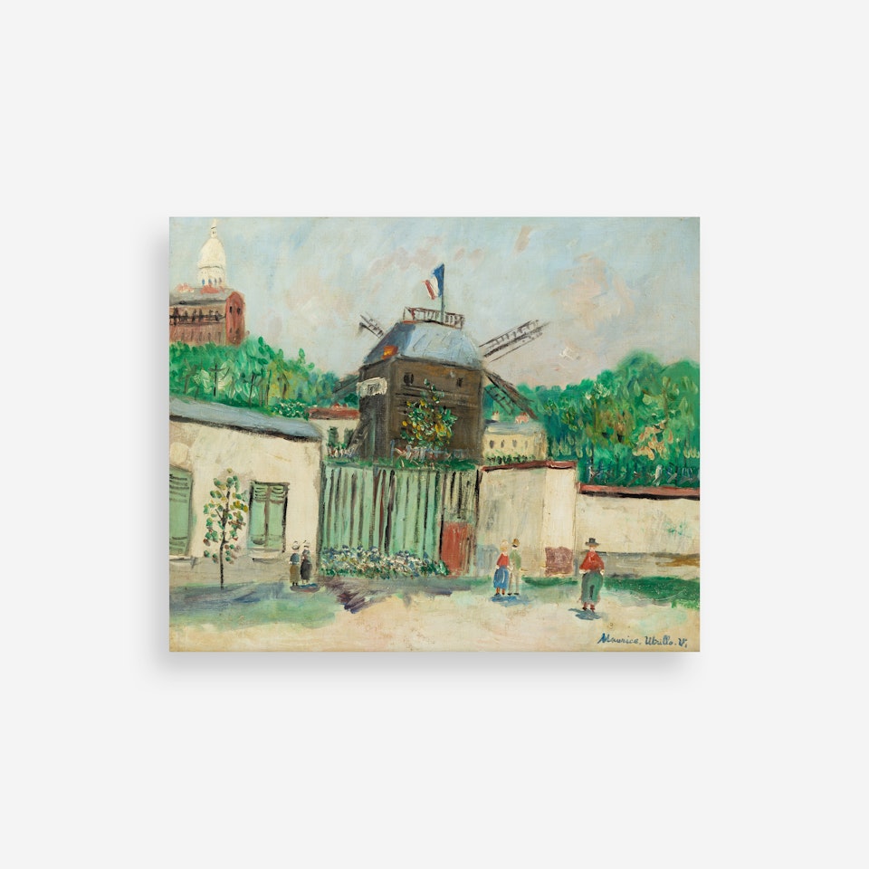 Le Moulin de la Galette by Maurice Utrillo