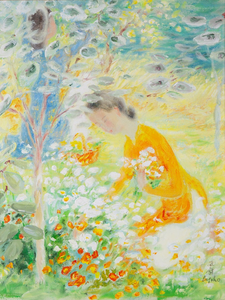 Cueilleur de fleurs by Le Pho