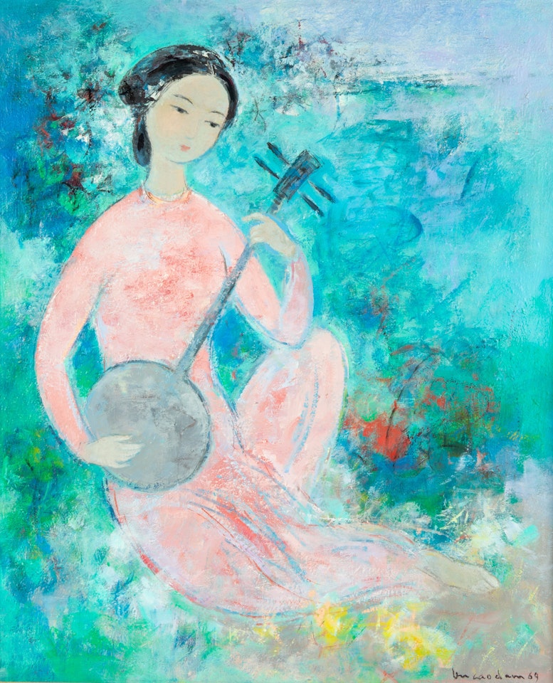 Jeune Musicienne de Lune by Vu Cao Dam