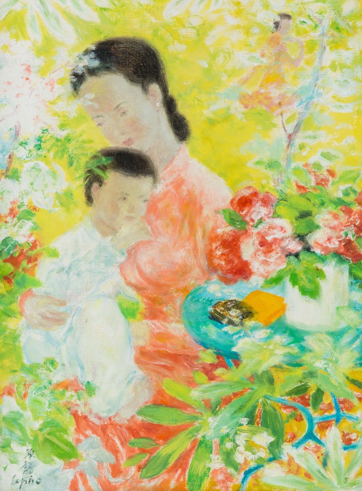 Mother and Child by Le Pho