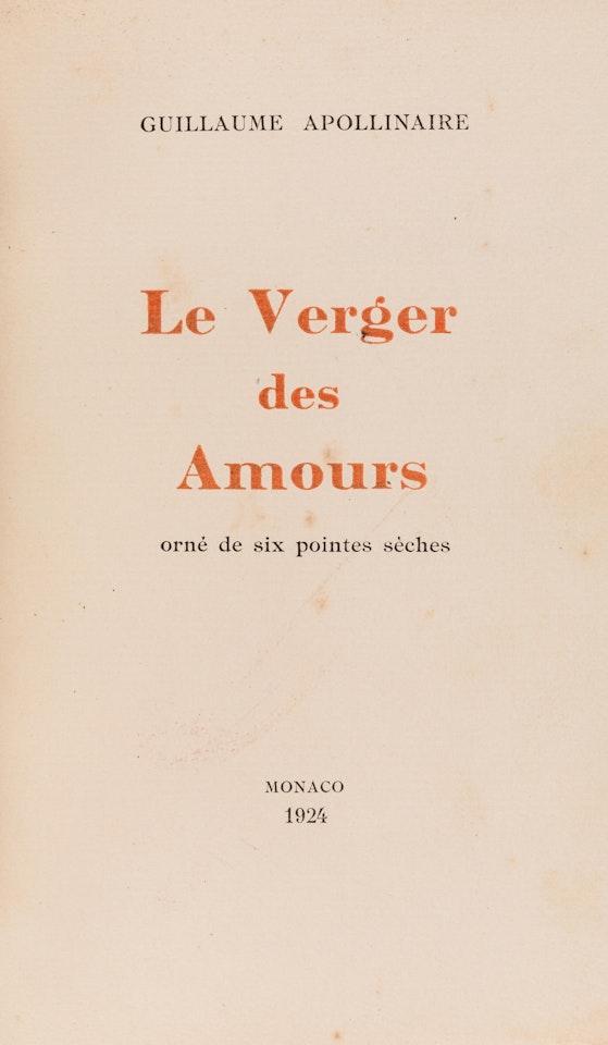 LE VERGER DES AMOURS by Leonard Tsuguharu Foujita