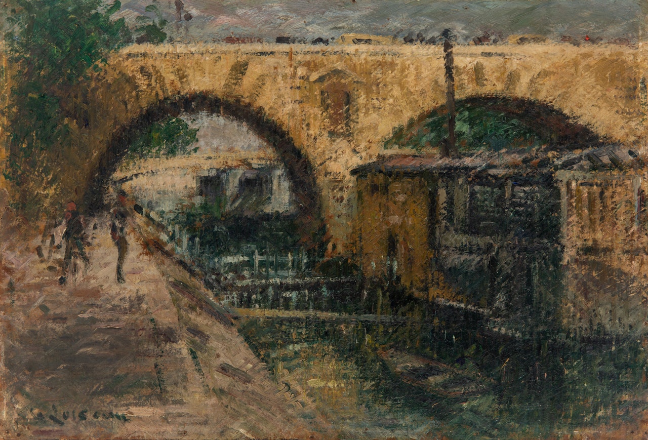 Pont Marie, Paris by Gustave Loiseau