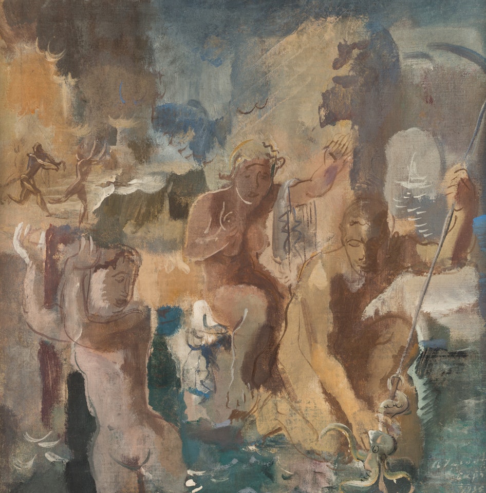 Allegory by Alexander Evgenievich Yakovlev