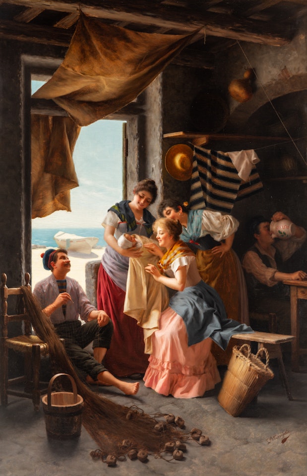 A New Arrival by Giovanni Battista Torriglia