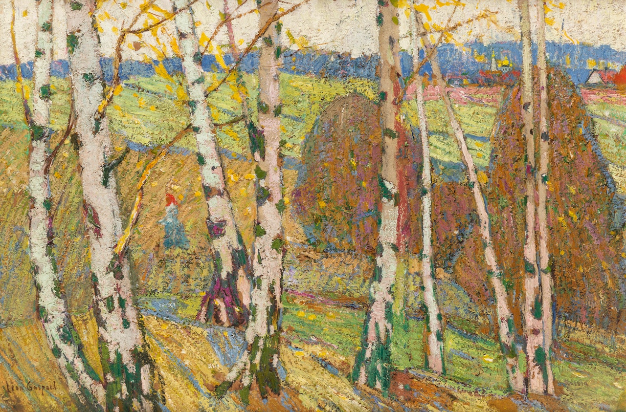 Russian Landscape by Leon Gaspard