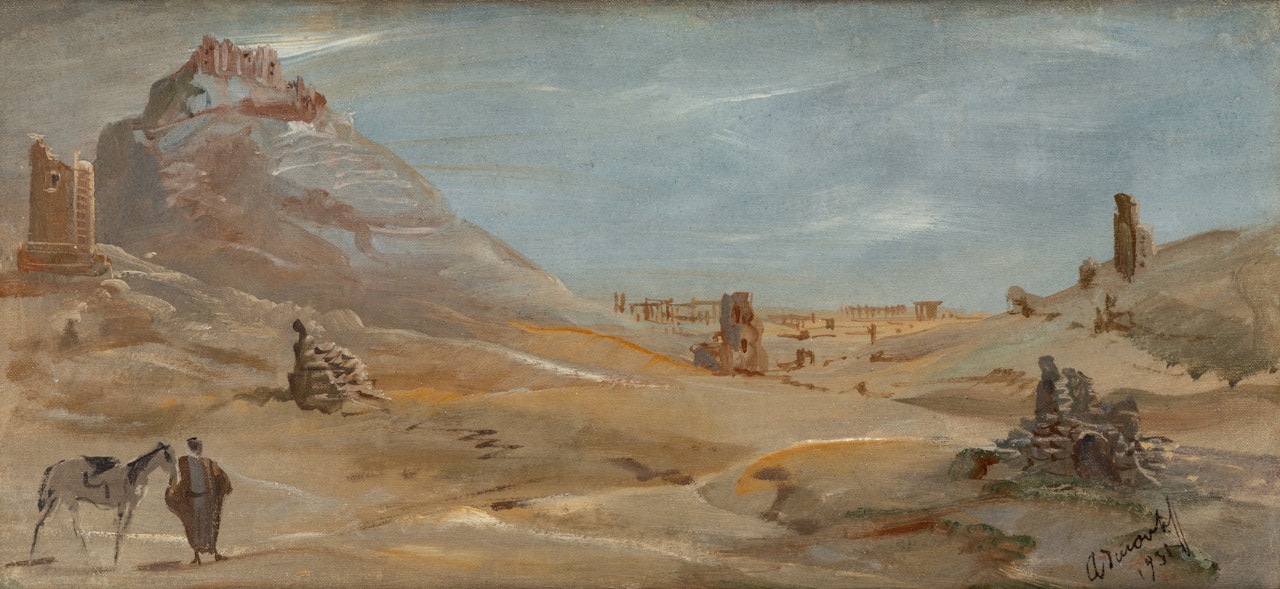 Desert Landscape by Alexander Evgenievich Yakovlev