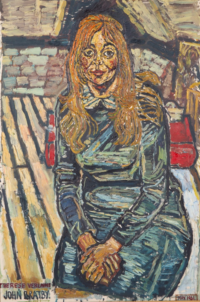 Therese Verlaine by John Bratby