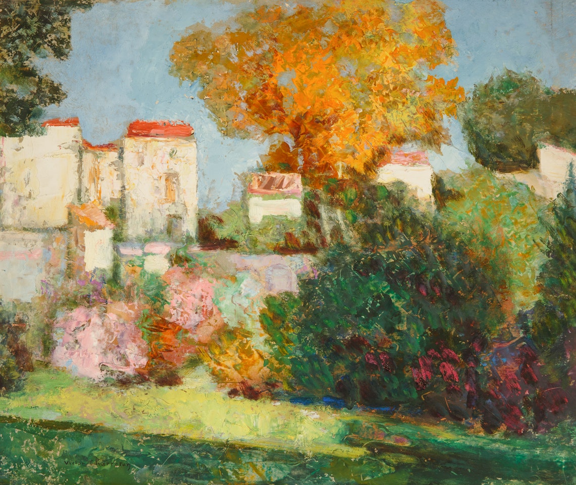 Autumn Gardens by Victor Charreton